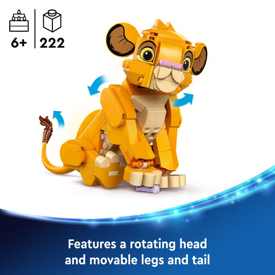 LEGO ǀ Disney Simba the Lion King Cub Playset 43243