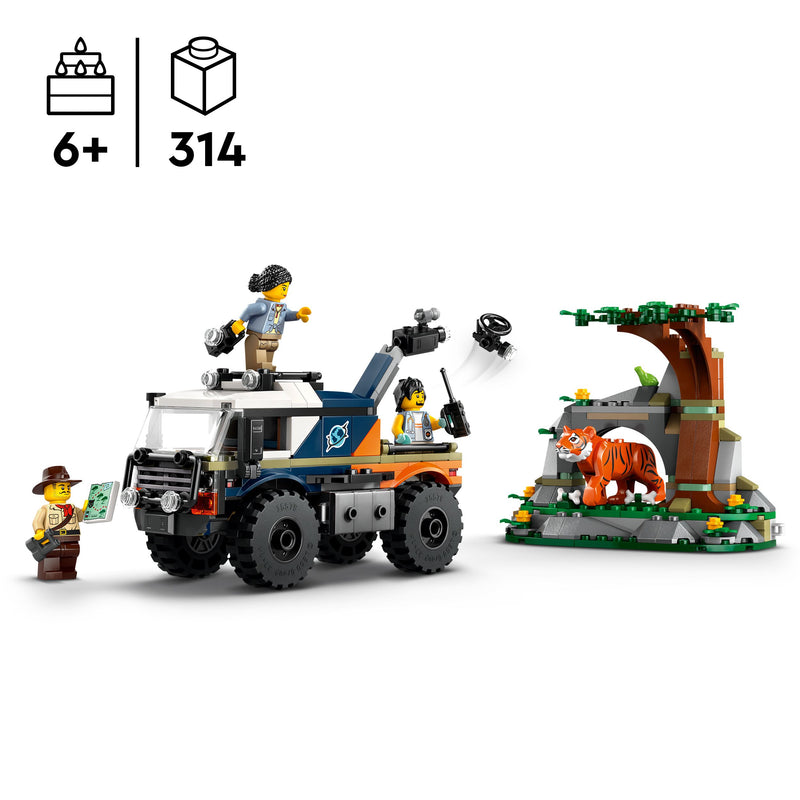 Load image into Gallery viewer, LEGO City Jungle Explorer Off-Road Truck Toy 60426
