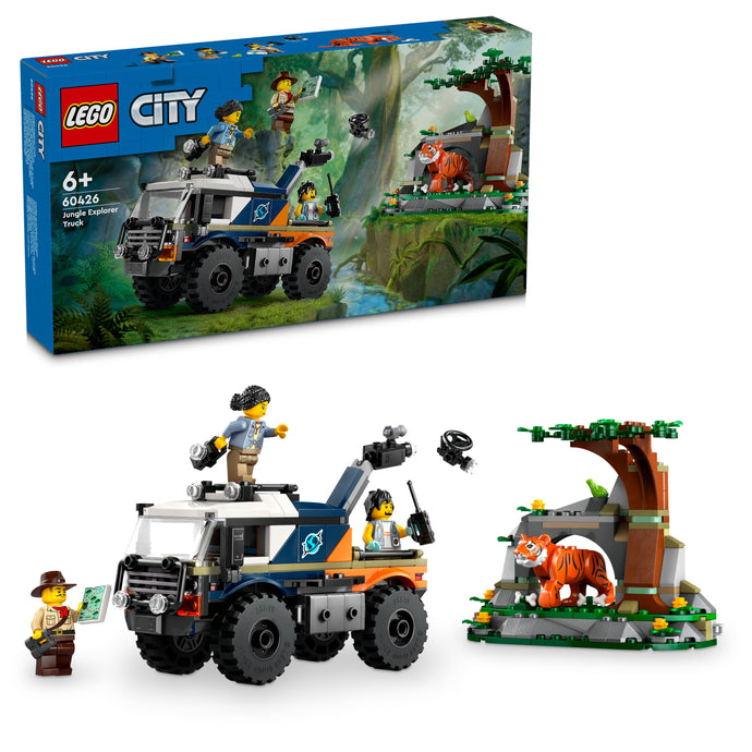 LEGO City Jungle Explorer Off-Road Truck Toy 60426