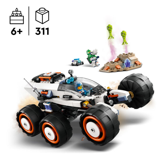 LEGO City Space Explorer Rover and Alien Life 60431