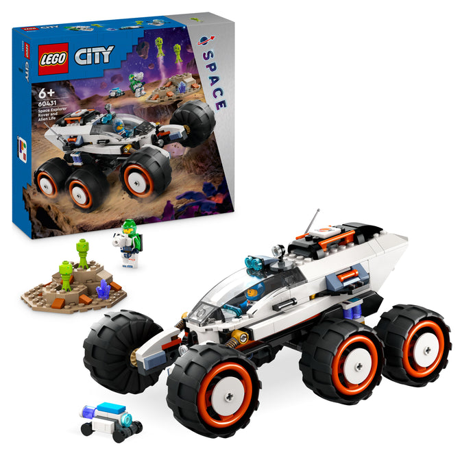 LEGO City Space Explorer Rover and Alien Life 60431