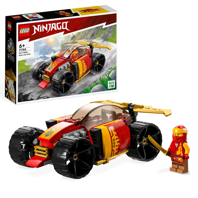 LEGO NINJAGO Kai’s Ninja Race Car EVO Toy Set 71780