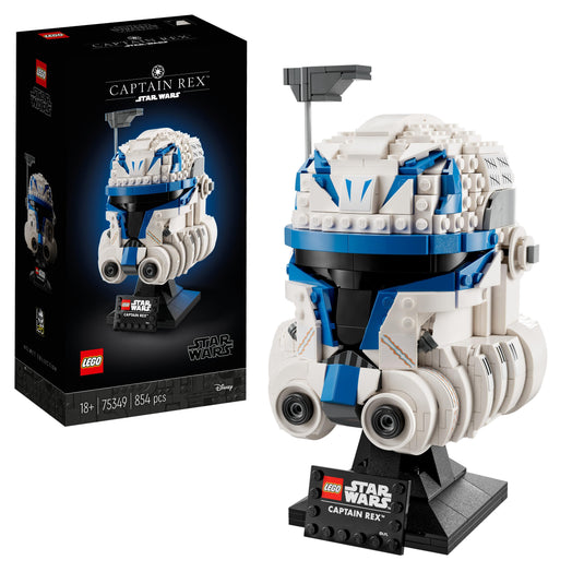 LEGO Star Wars Captain Rex Helmet Set for Adults 75349