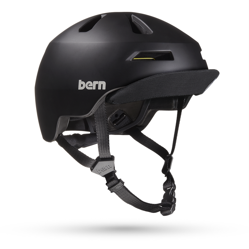 Load image into Gallery viewer, Bern Brentwood Jr. MIPS Helmet - Matte Black
