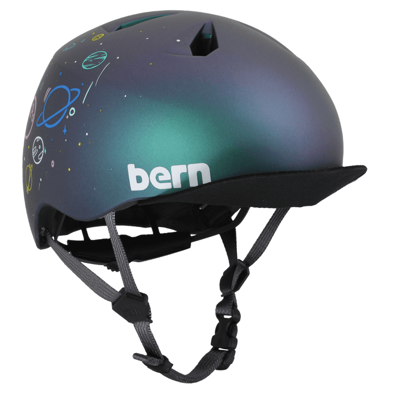 Load image into Gallery viewer, Bern Nino DVRT Youth Helmet - Metallic Space Splat
