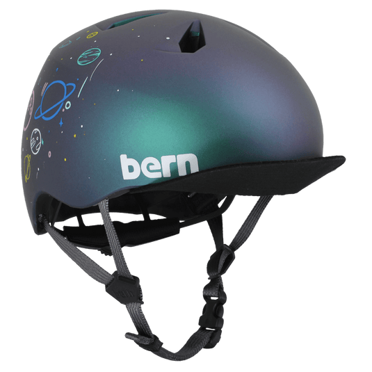 Bern Nino DVRT Youth Helmet - Metallic Space Splat