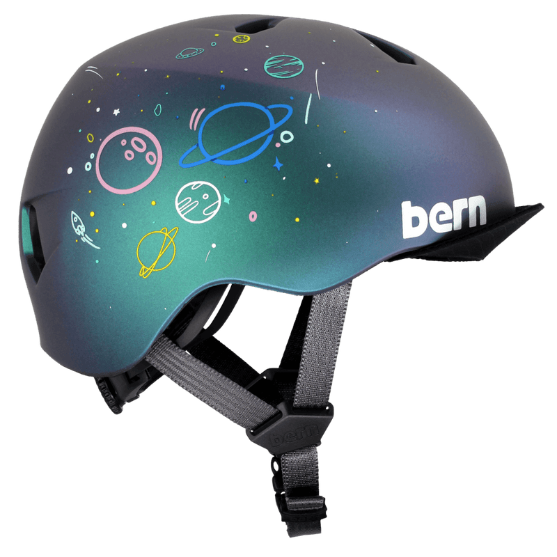 Load image into Gallery viewer, Bern Nino DVRT Youth Helmet - Metallic Space Splat
