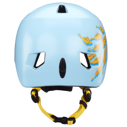 Bern Tigre Youth Helmet - Satin Blue Goldfish