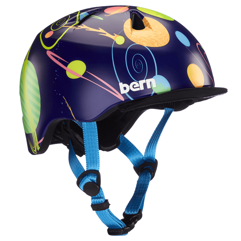 Load image into Gallery viewer, Bern Tigre Youth Helmet - Satin Galaxy
