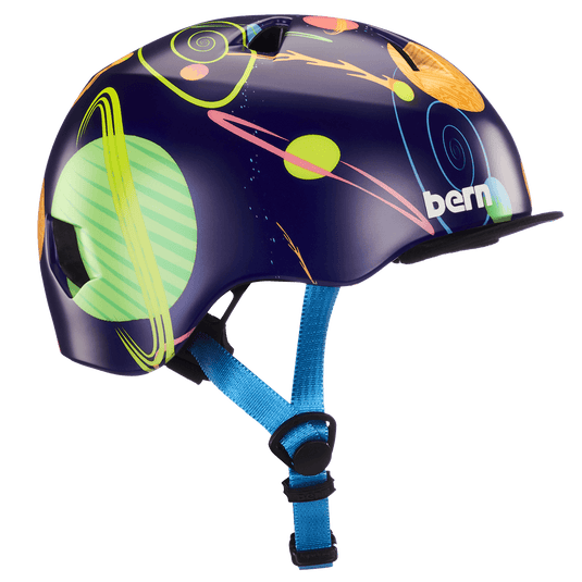 Bern Tigre Youth Helmet - Satin Galaxy