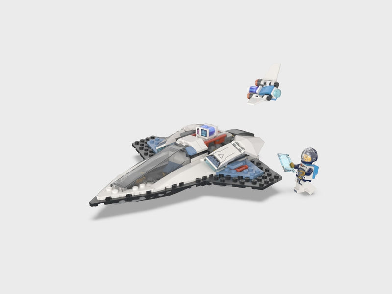 Load and play video in Gallery viewer, LEGO City Interstellar Spaceship Toy Playset 60430
